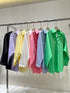 WANWAN Women Solid Color Shirts